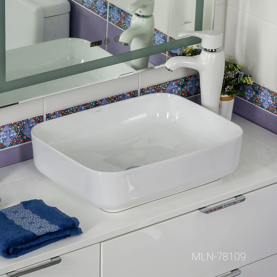 Накладная раковина melana mln-78109 78109-805 - Вид №2