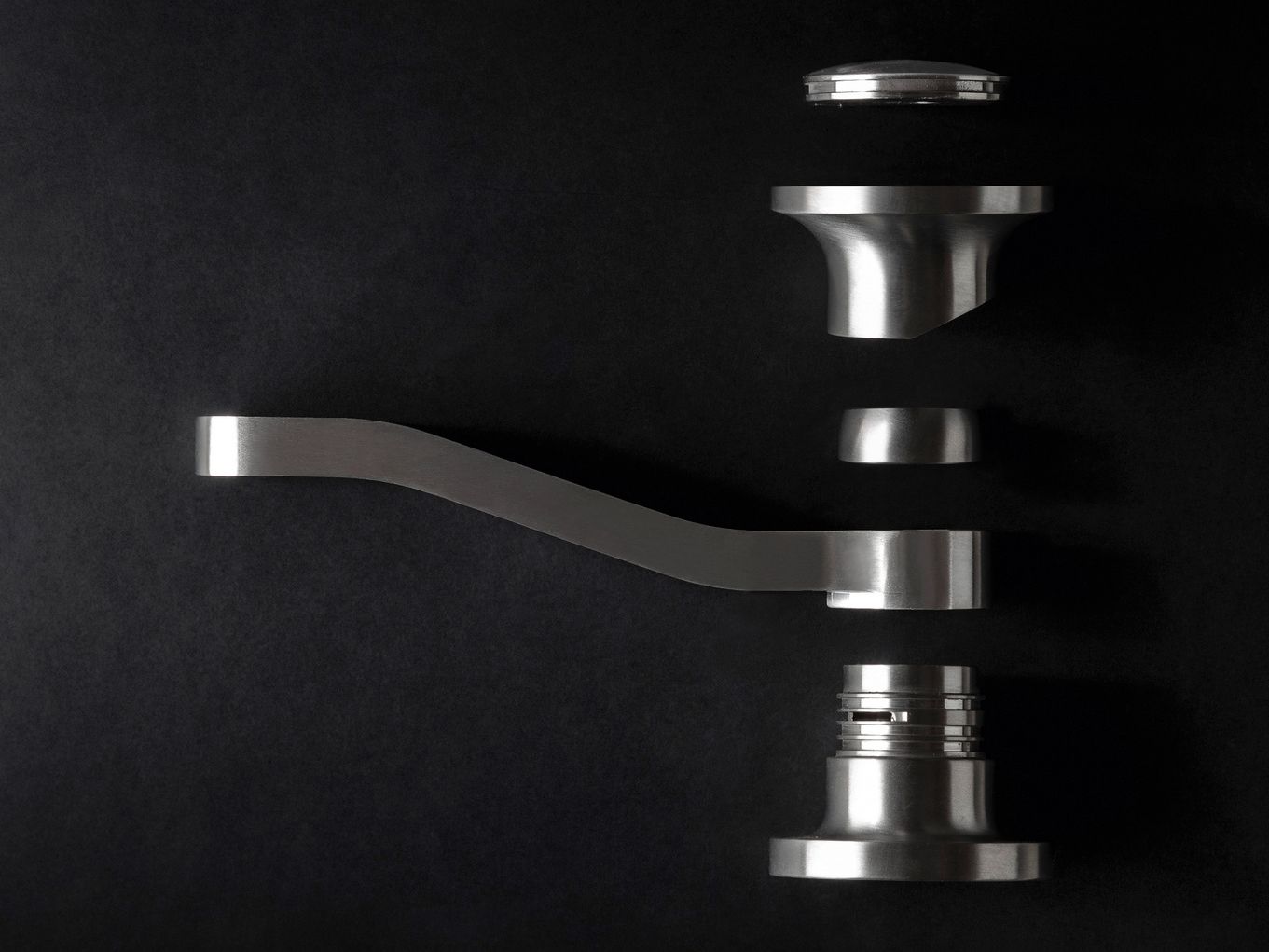 Однорычажный смеситель для раковины из нержавеющей стали Zazzeri JK21 ARCH-00135531 - Вид №14