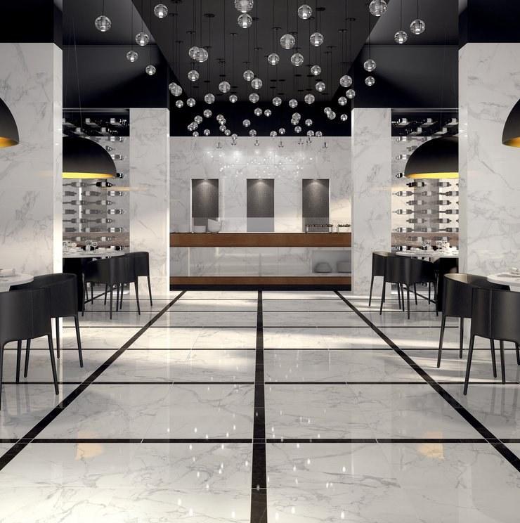 Marca Corona Настенная / напольная плитка с эффектом мрамора Deluxe sun-id-1368877 - Вид №7