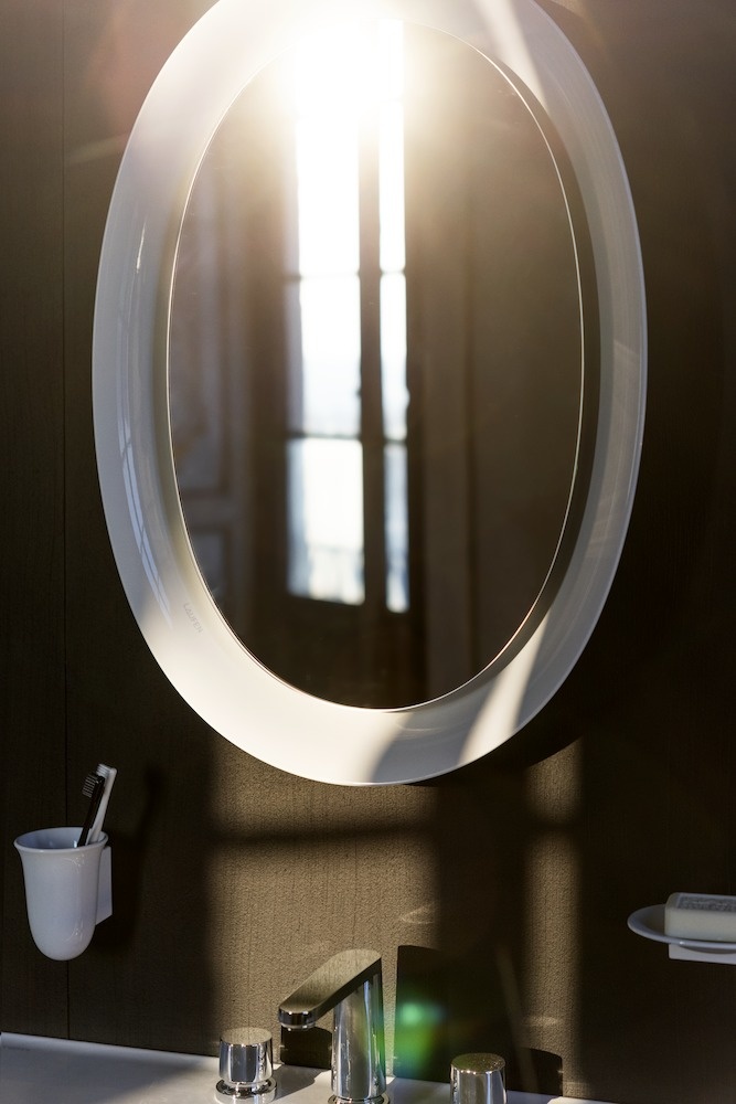 H4060700857571 Керамическое зеркало с LED подсветкой, включение от общего выключателя, 4000 K LAUFEN PRO - Вид №12