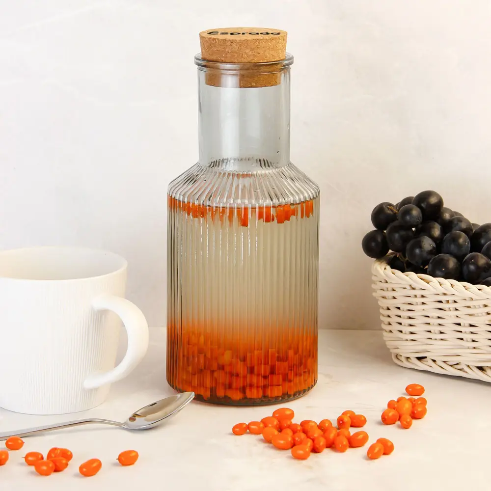 Бутылка Esprado 1 л стекло цвет прозрачный STLM-2106791 - Вид №3