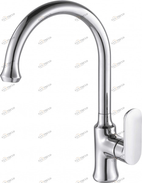 Смеситель для кухни с высоким поворотным изливом OPAL F7125183CP-RUS bravat