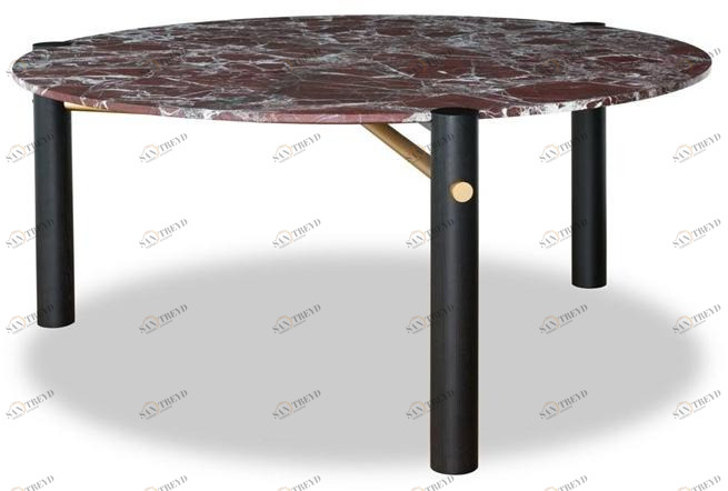 BAXTER Круглый мраморный стол sun-id-1482069