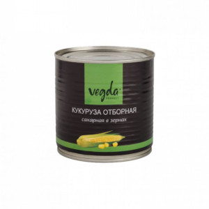 Кукуруза отборная сладкая в зёрнах VEGDA