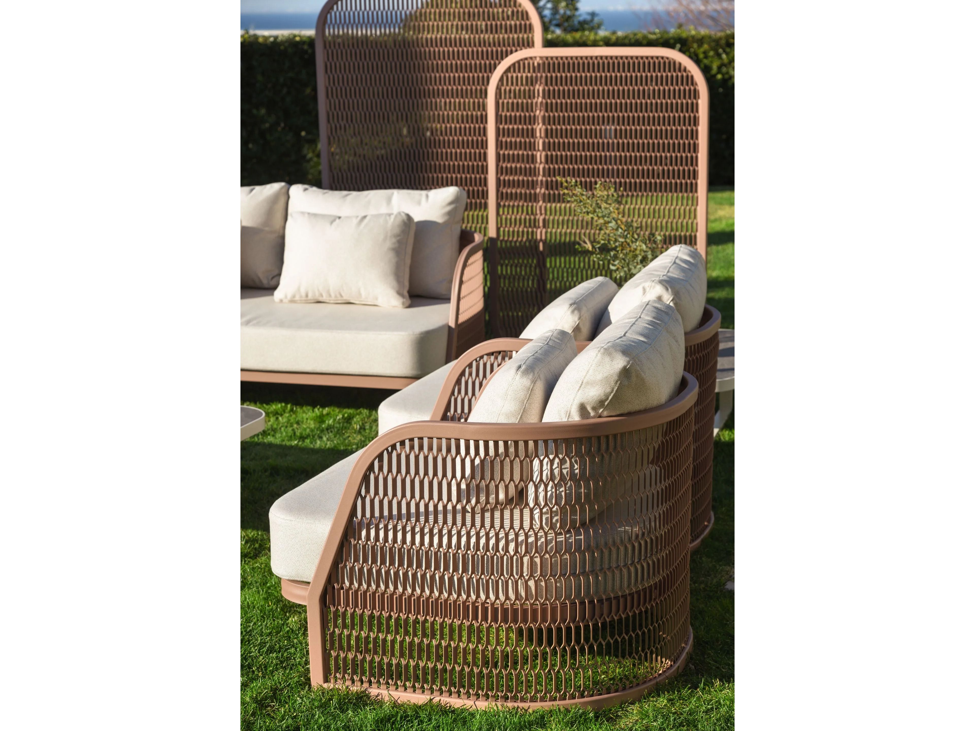 Алюминиевый стул с порошковым покрытием с подлокотниками 10Deka Ventura ARCH-00062631 - Вид №2