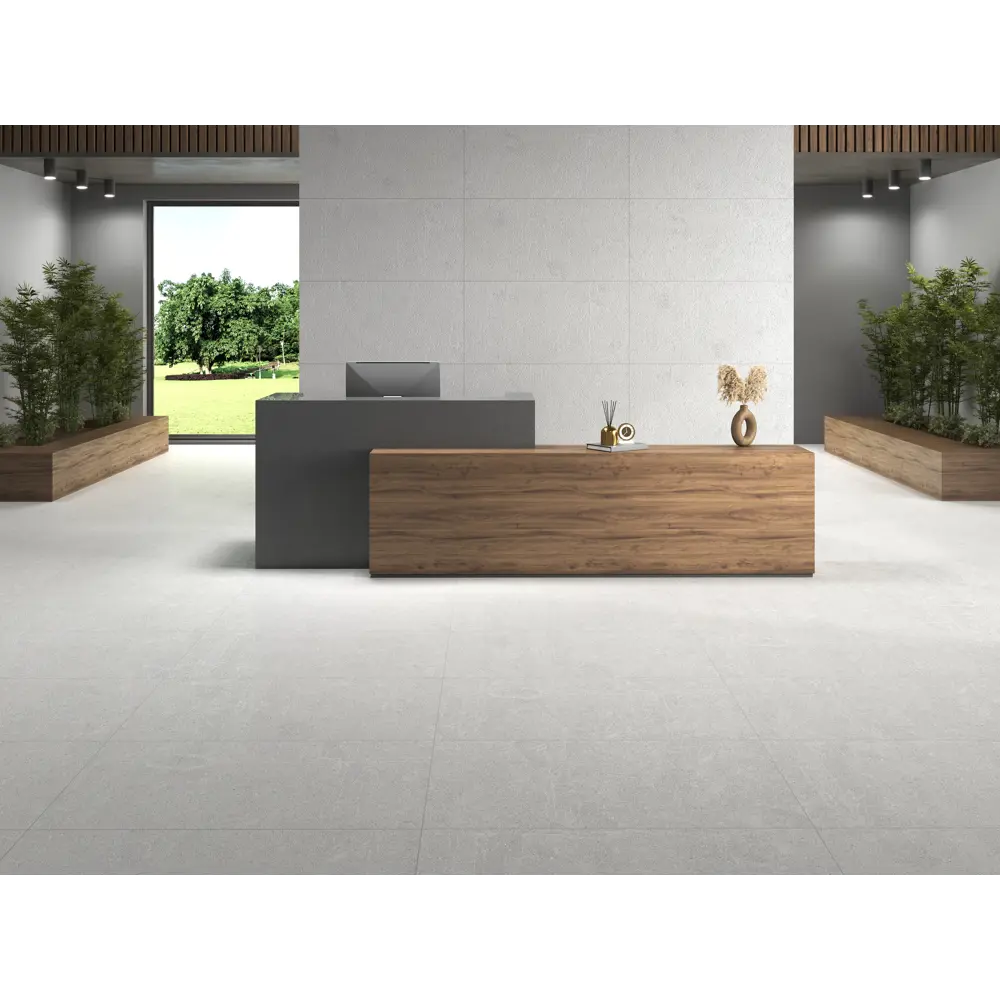 Глазурованный керамогранит Villa Grey 60x120 см 1.44 м² матовый цвет серый Santreyd STLM-2135224 - Вид №3