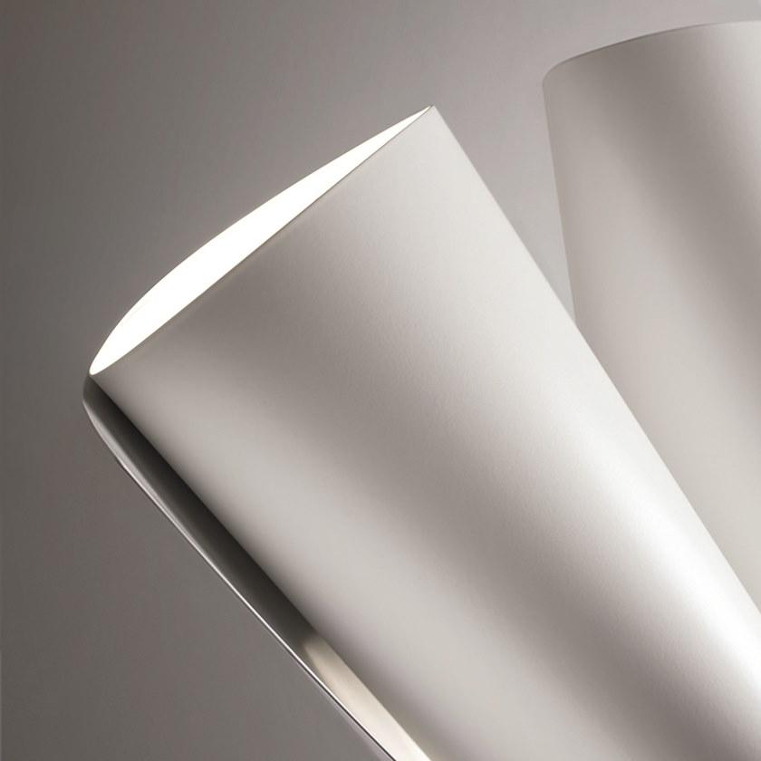 Firmamento Milano Настольная лампа из стали и дерева  Mr-003tm-wh  - Вид №2