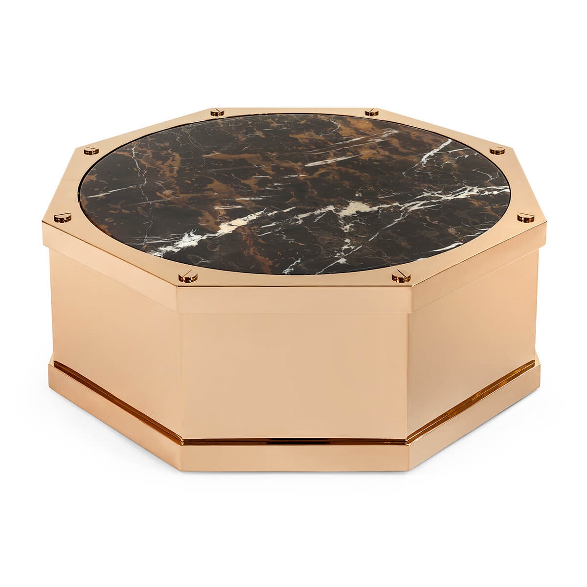 450219-76 ABHIKA КОФЕЙНЫЙ СТОЛ ЯХТА H34 D95 BROWN 