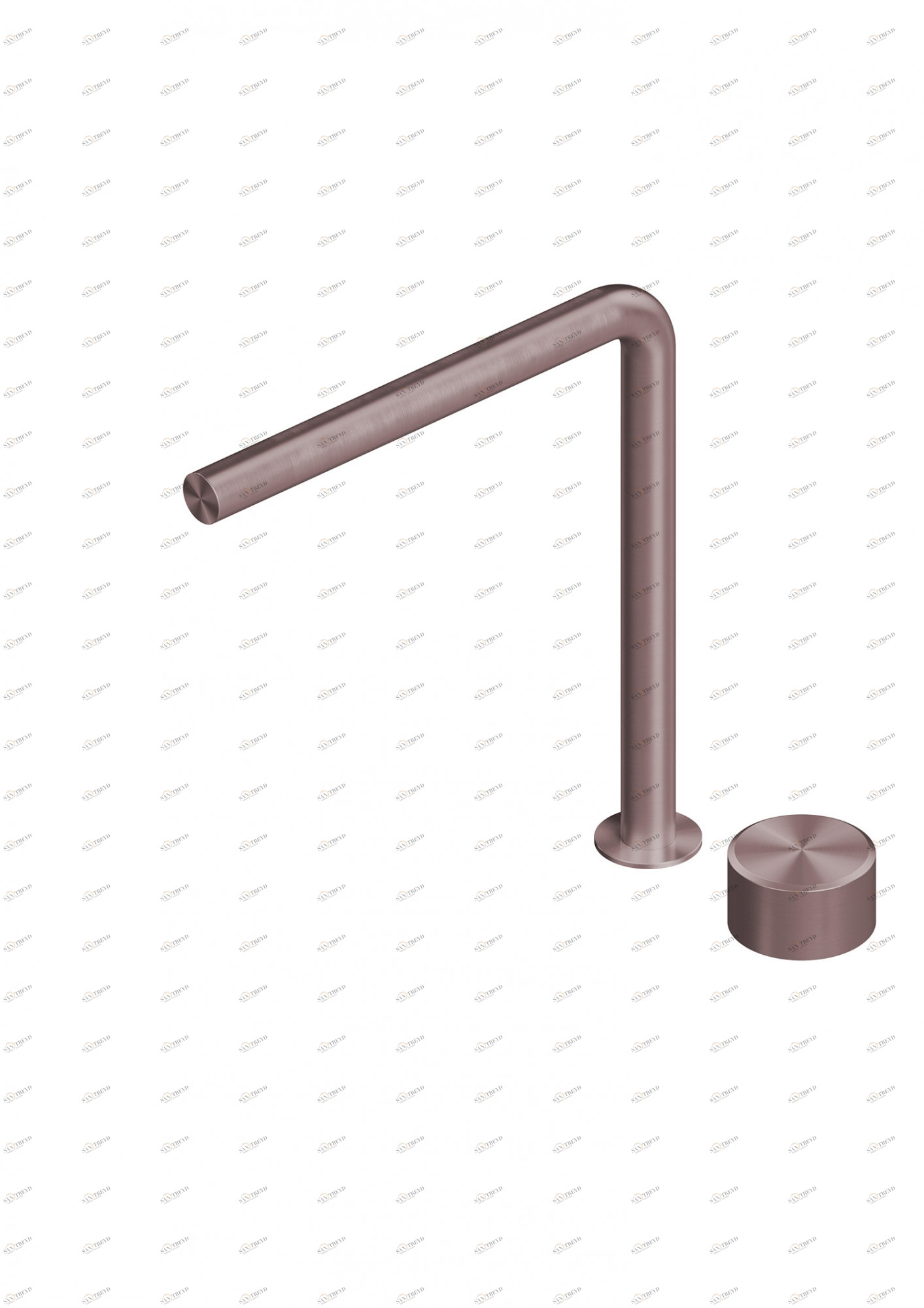 Стерео. 16 32. Смеситель на два отверстия Quadrodesign Stereo