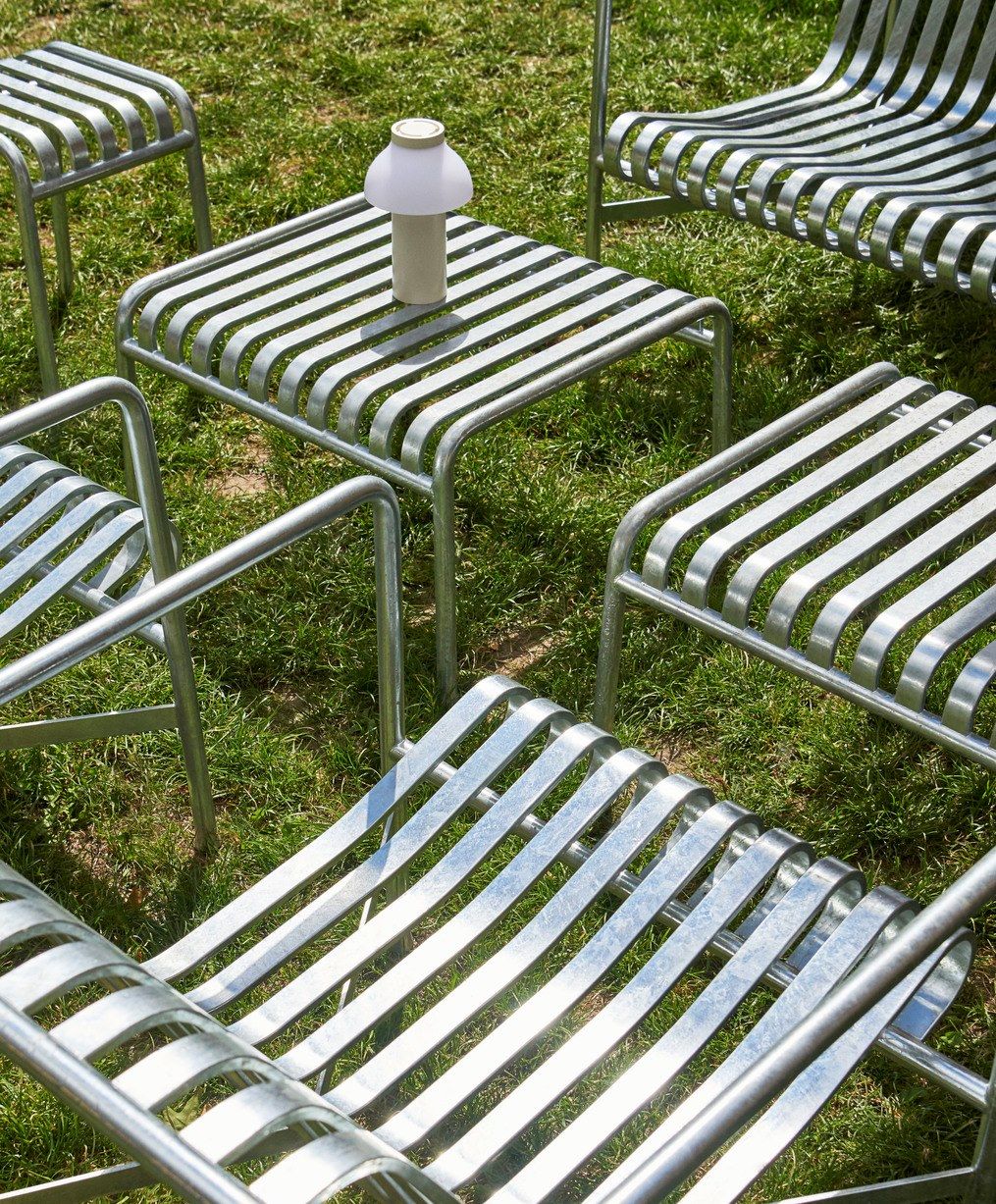 Стальное садовое кресло с подлокотниками Hay Палисад ARCH-00128999 - Вид №13