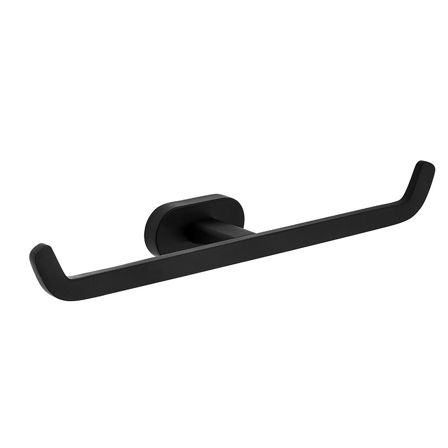 B004519 Bienbanyo ДЕРЖАТЕЛЬ ДЛЯ БУМАГИ BIEN ALESTA DUAL - БЕЗ ОБЛОЖКИ - ЧЕРНЫЙ МАТОВЫЙ 