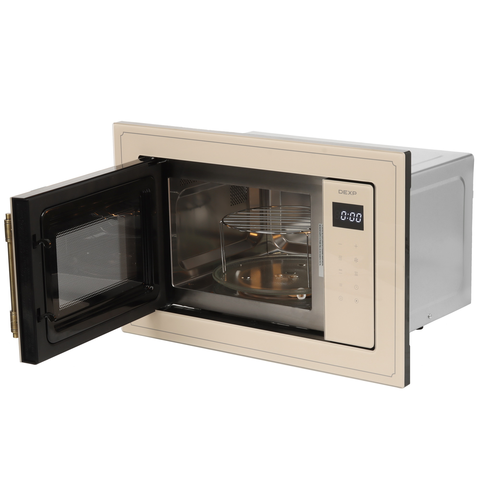 9134711 Встраиваемая микроволновая печь DEXP Rustic 01 бежевый STDN-0148291 - Вид №4