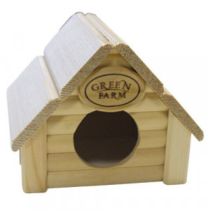 Т0022229 Дом для грызунов Изба для мелких грызунов И-221 GREEN FARM
