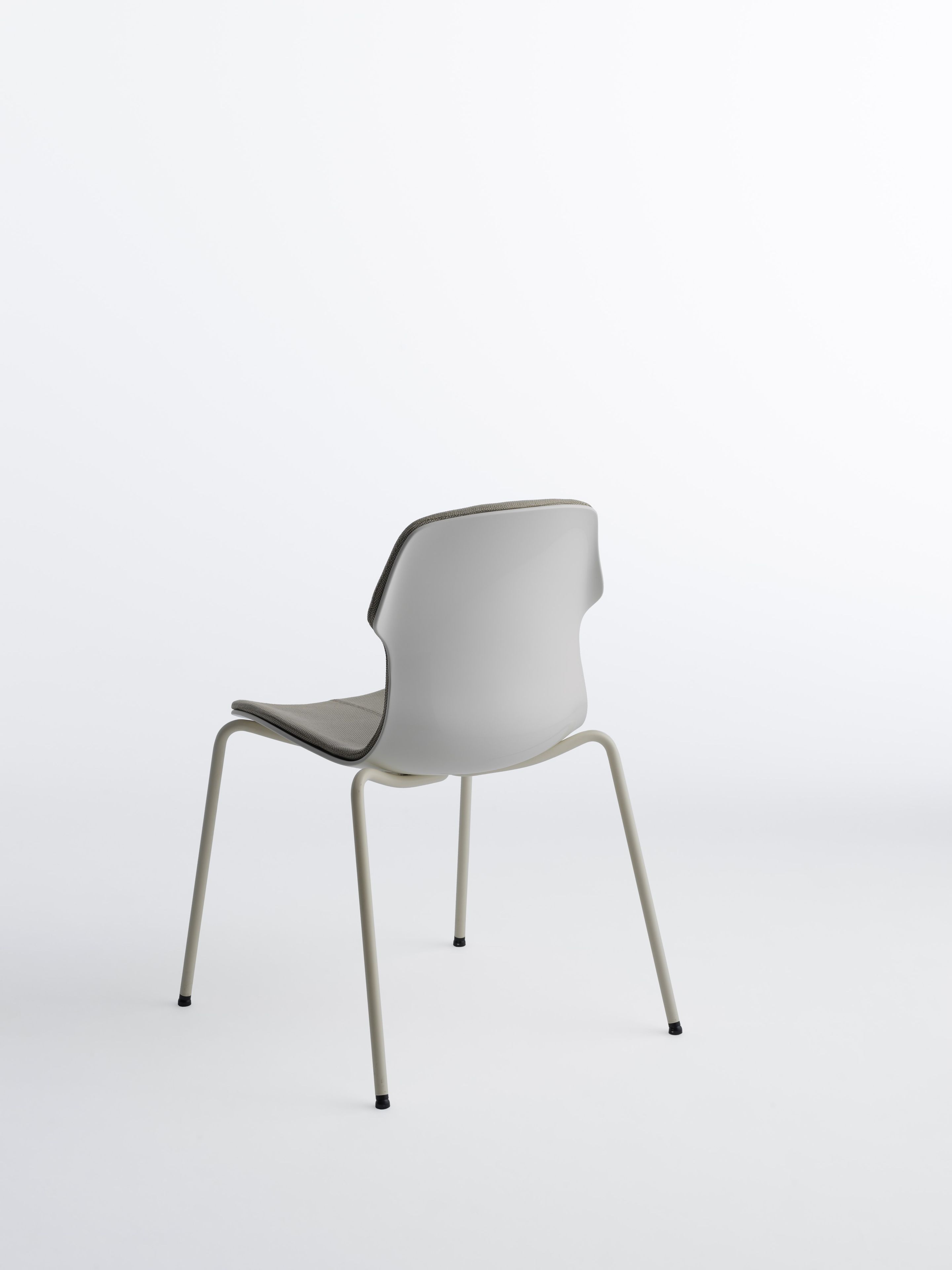 Штабелируемый стул с обивкой спереди из ткани или кожи Casamania & Horm стерео ARCH-00023833 - Вид №3