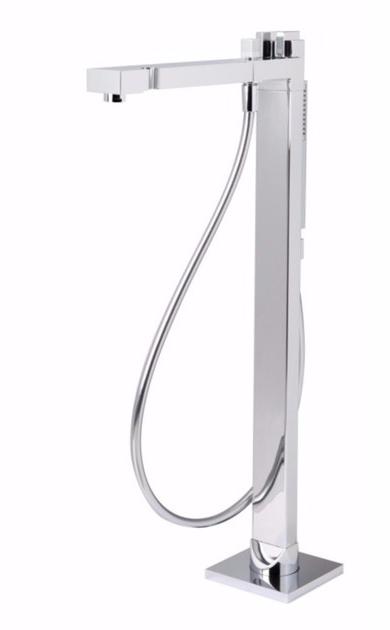 tender rain Напольный смеситель для ванны из латуни с ручным душем на одно отверстие sun-id-1393151 - Вид №1