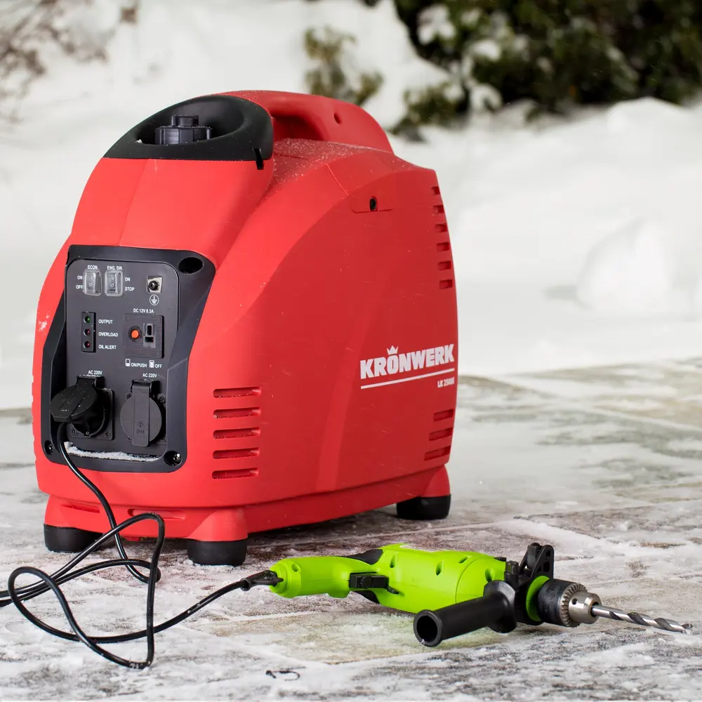 Генератор бензиновый инверторный Kronwerk LK 2500i 2.2 кВт STLM-2193172 - Вид №1