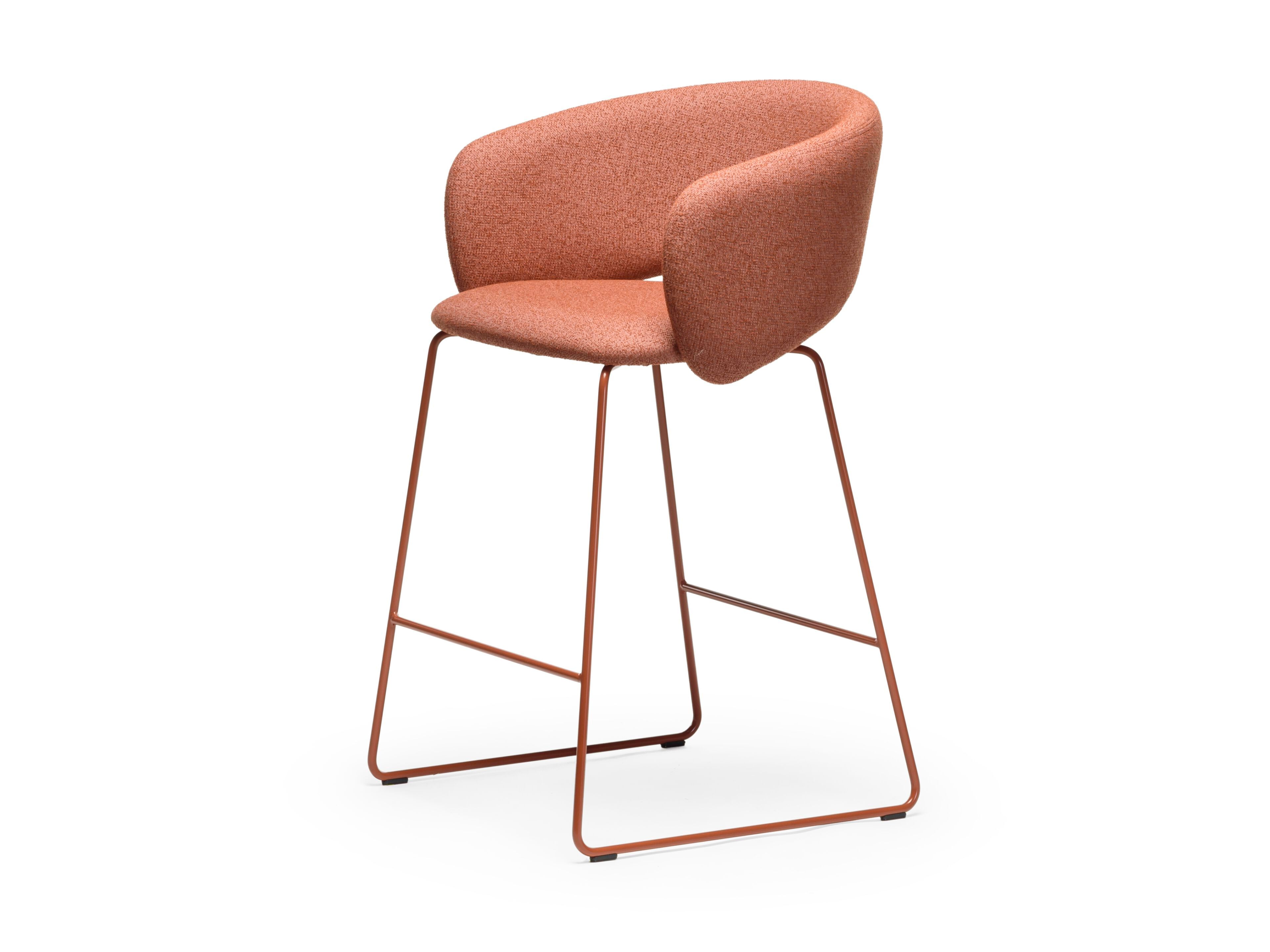 Тканевый табурет со спинкой CHAIRS & MORE Bel ARCH-00065326 - Вид №6