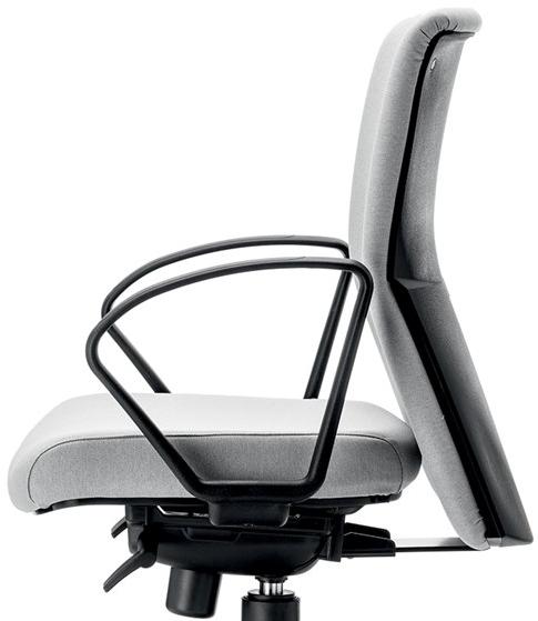 VAGHI Поворотный офисный стул с тканевой обивкой и подлокотниками Morea comfort sun-id-1375161 - Вид №2