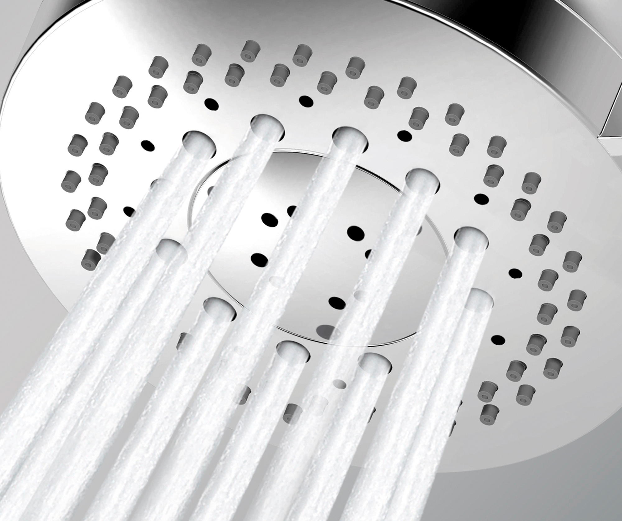 B00185 Душевая лейка KIRA Ø 100 mm BOSSINI  - Вид №4