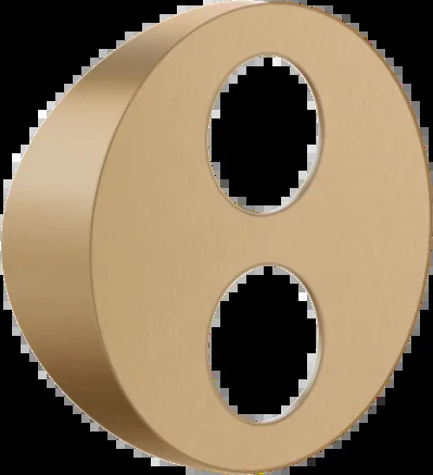 Крышка 63220 726 Gessi Outdoor ТЕПЛАЯ БРОНЗА BR. PVD