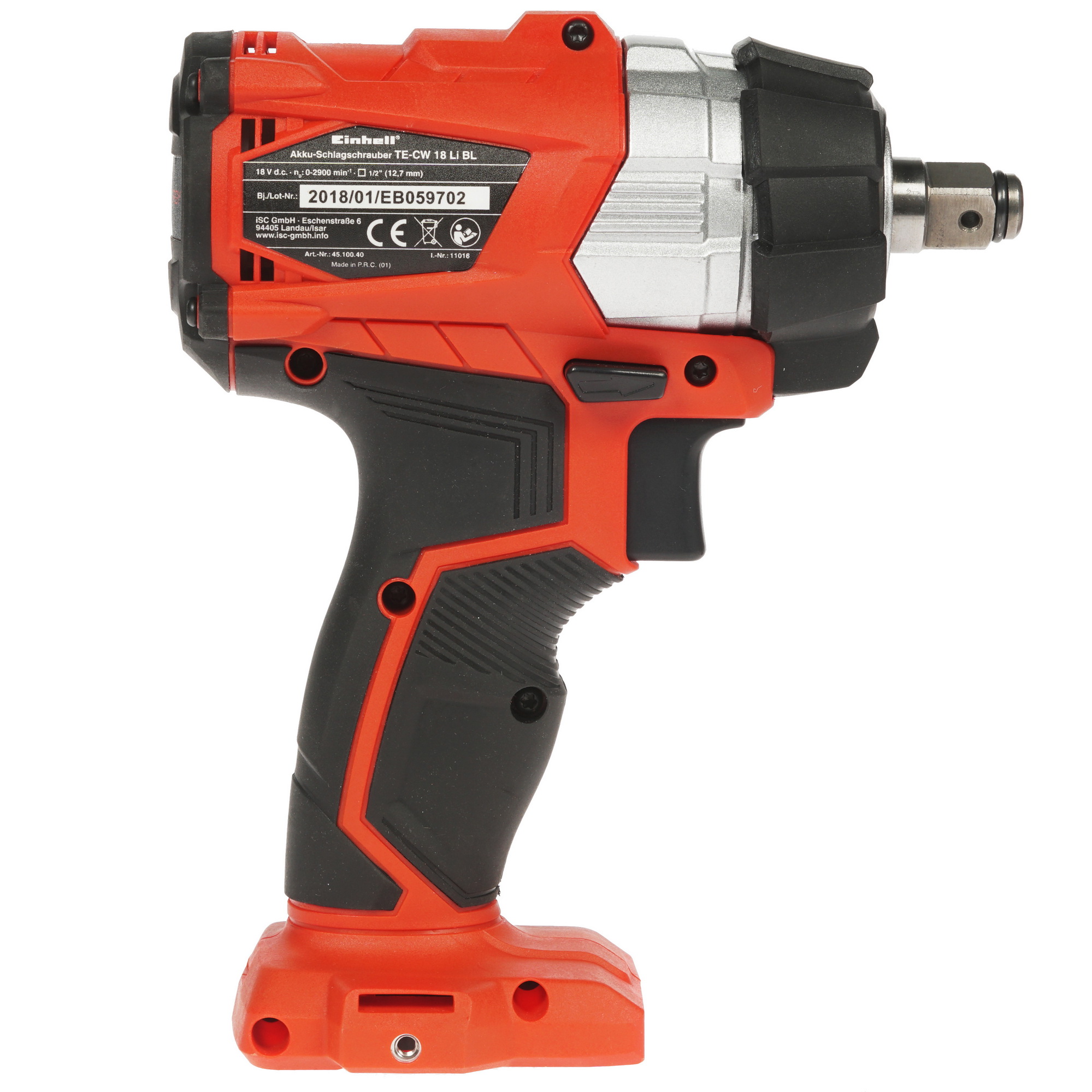 Гайковерт Einhell PXC TE-CW 18 Li BL Power X Change 18V  , Без ЗУ, Без АКБ 8119172 STDN-0002539 - Вид №1