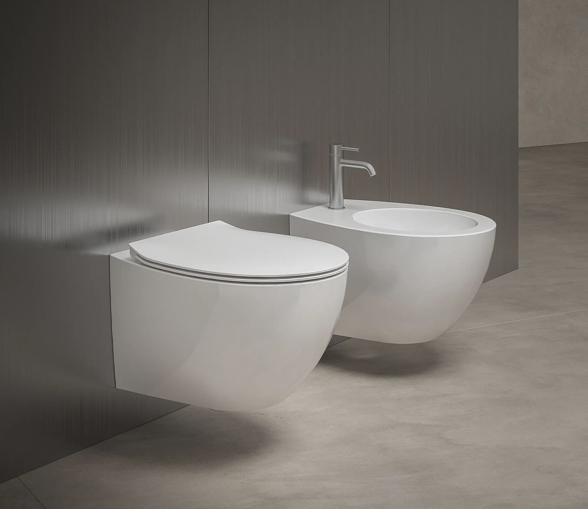 Керамический подвесной туалет Hatria Planeta ARCH-00082871 - Вид №3