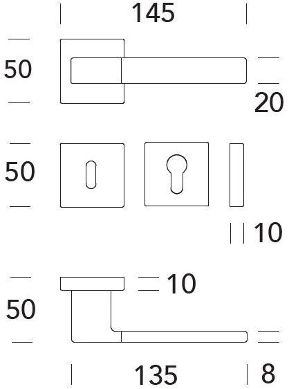 Reguitti Ручка Замак на розе B-mini A143mrq8635 - Вид №2