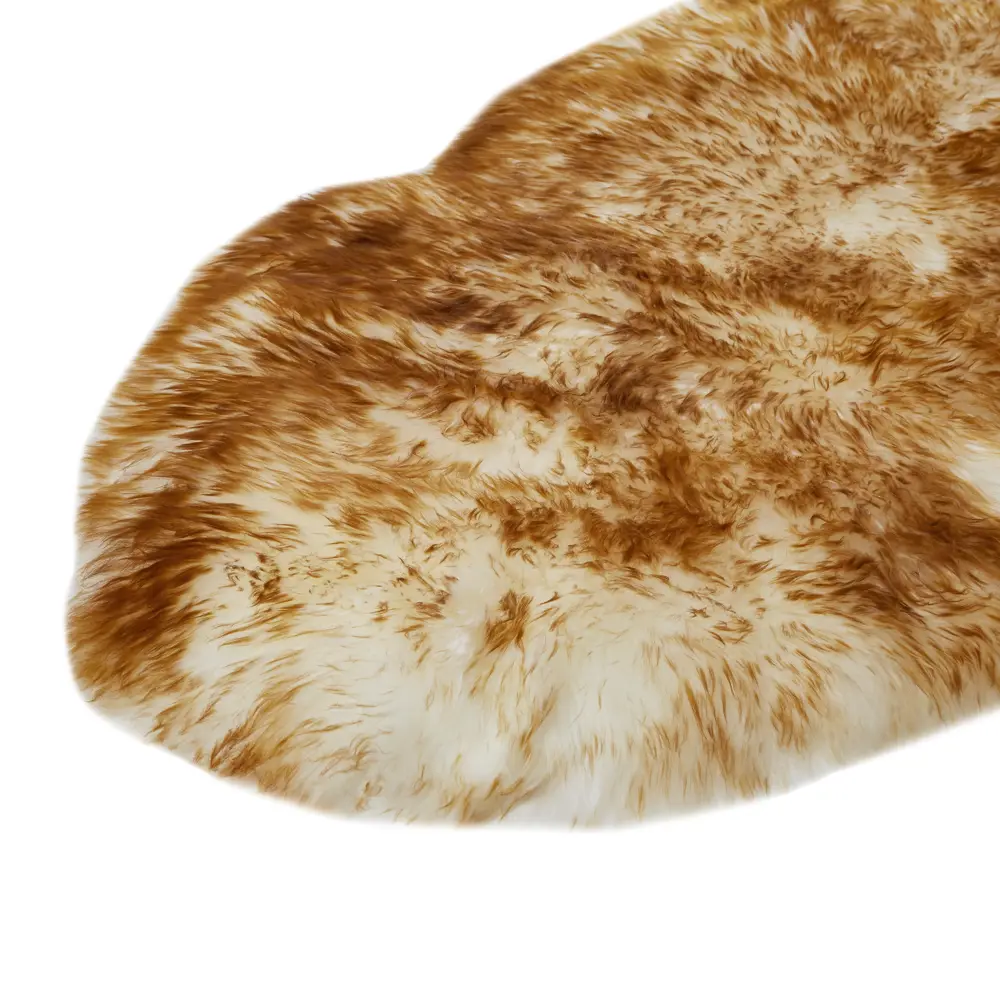 Шкура Овечья двойная 60x185 см шерсть цвет палевый Santreyd STLM-2087366 - Вид №2