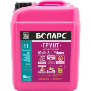 Грунтовка акрил-силиконовая Боларс Multi Sil Primer 10 кг
