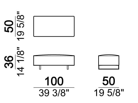 Секционный диван из ткани Arketipo ARCH-00144959 - Вид №16