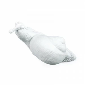 Вешалка декоративная 16х7 см белая Snail Awake SELETTI  00-3883292 Белый