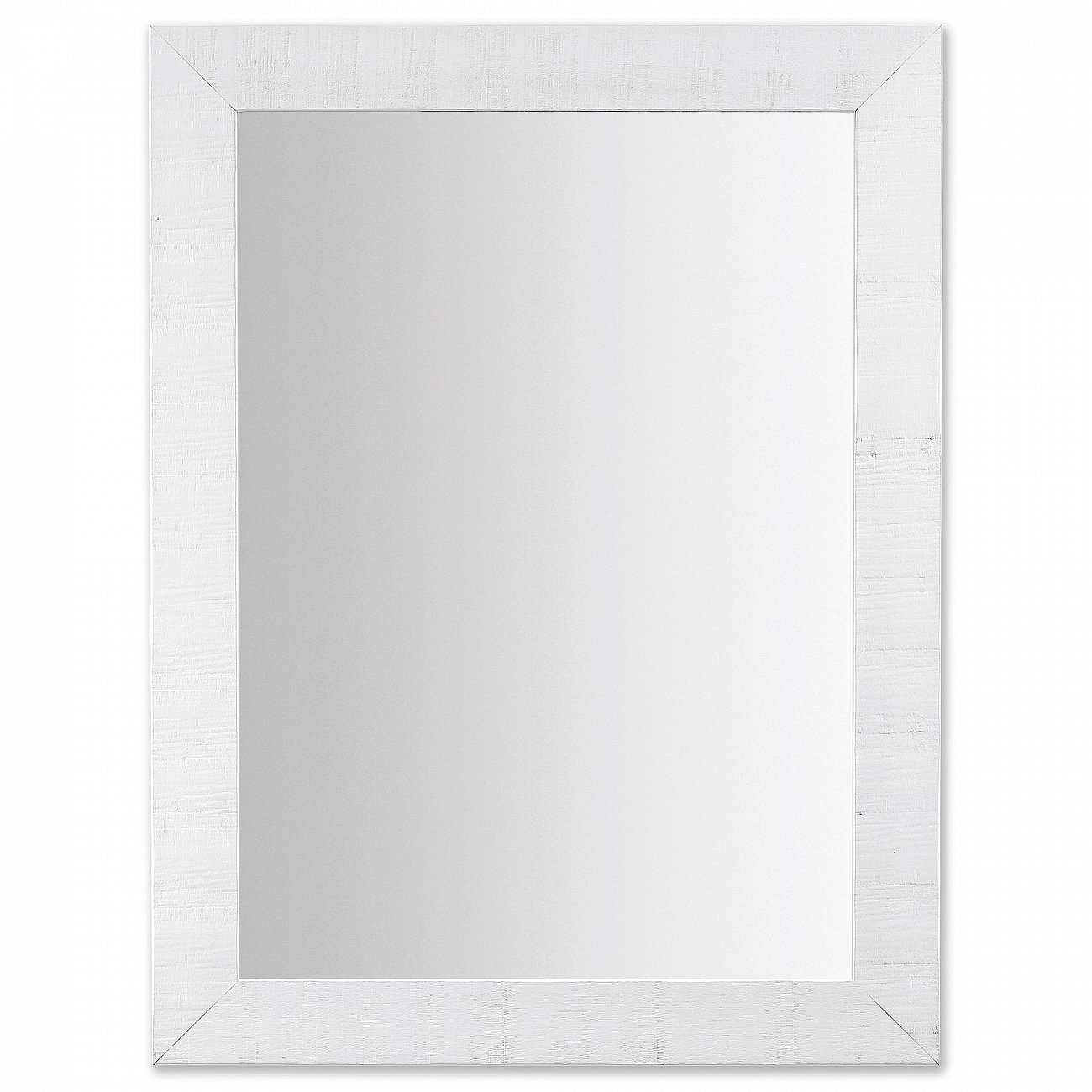 Белое зеркало прямоугольное настенное широкое 82,5х62см Neves от La Forma LA FORMA ДИЗАЙНЕРСКИЕ 342814 Белый  - Вид №1