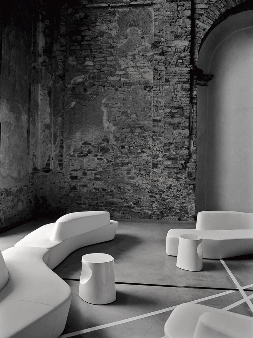 Tacchini Скамья из ткани со спинкой Polar sun-id-1421560 - Вид №9