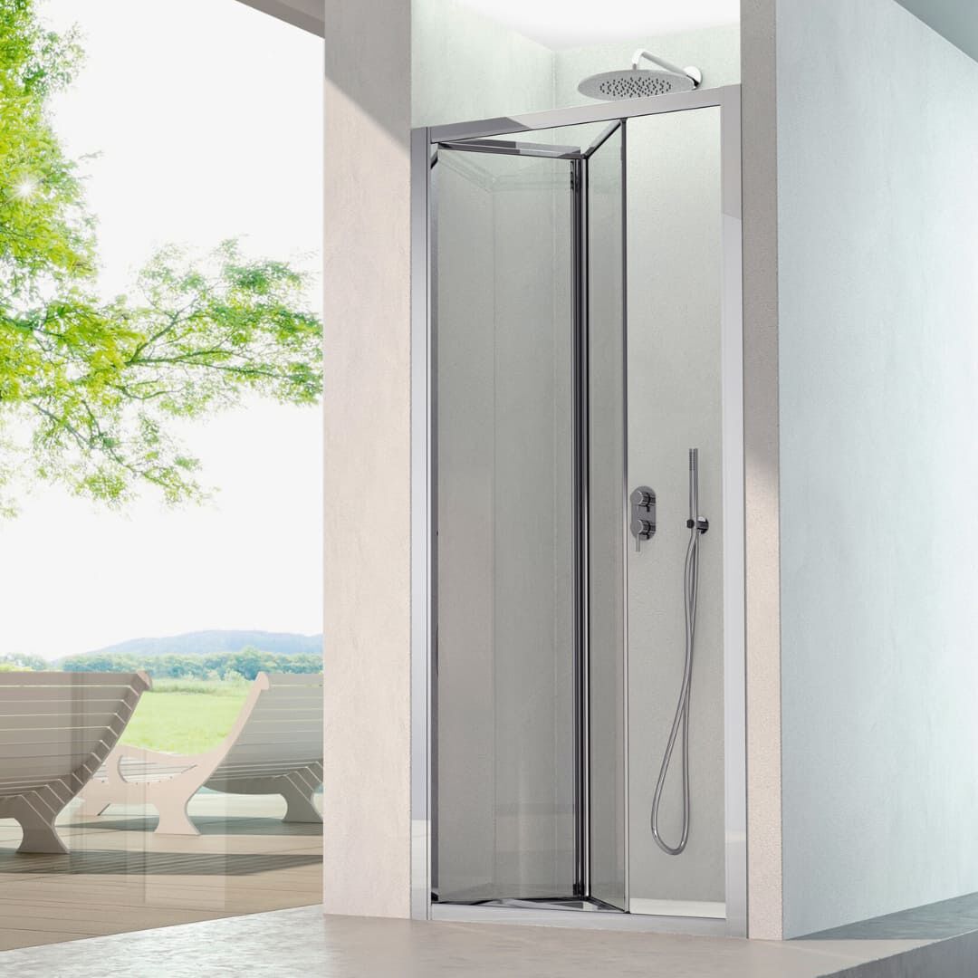 Алюминиевая и стеклянная прямоугольная нишевая душевая кабина CSA Box Doccia NORA ARCH-00044385 - Вид №1