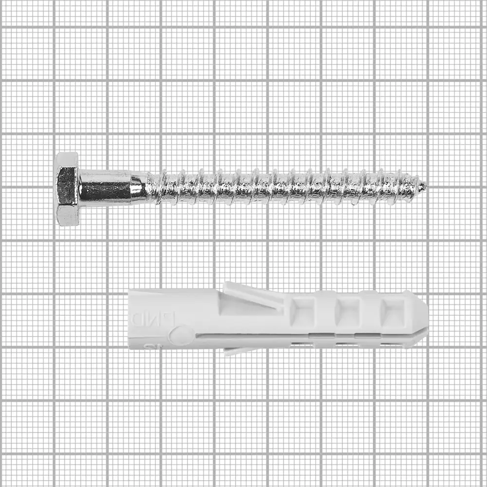 Дюбель распорный нейлоновый Dilwis 12x60мм 8 шт. в комплекте с шурупом 89449680 STLM-2053789  - Вид №5