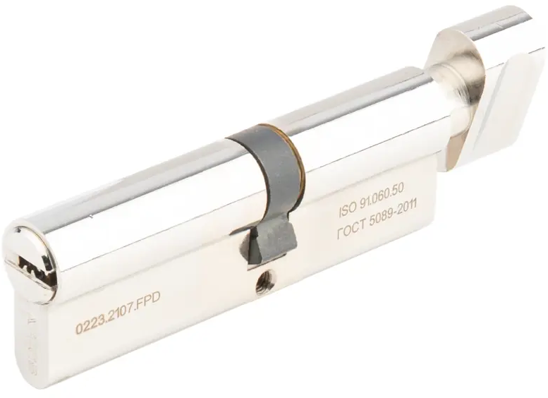 Цилиндр замковый APECS Pro с защитой от выбивания 50×40 мм 85559794