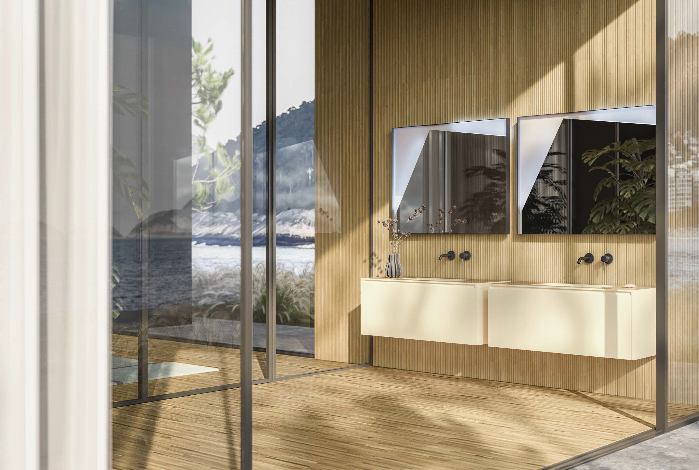 Полная мебель для ванной комнаты ITLAS кратные ARCH-00132406 - Вид №1