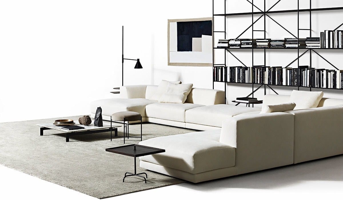 Круглый кожаный пуф DE PADOVA Sen ARCH-00017781 - Вид №2