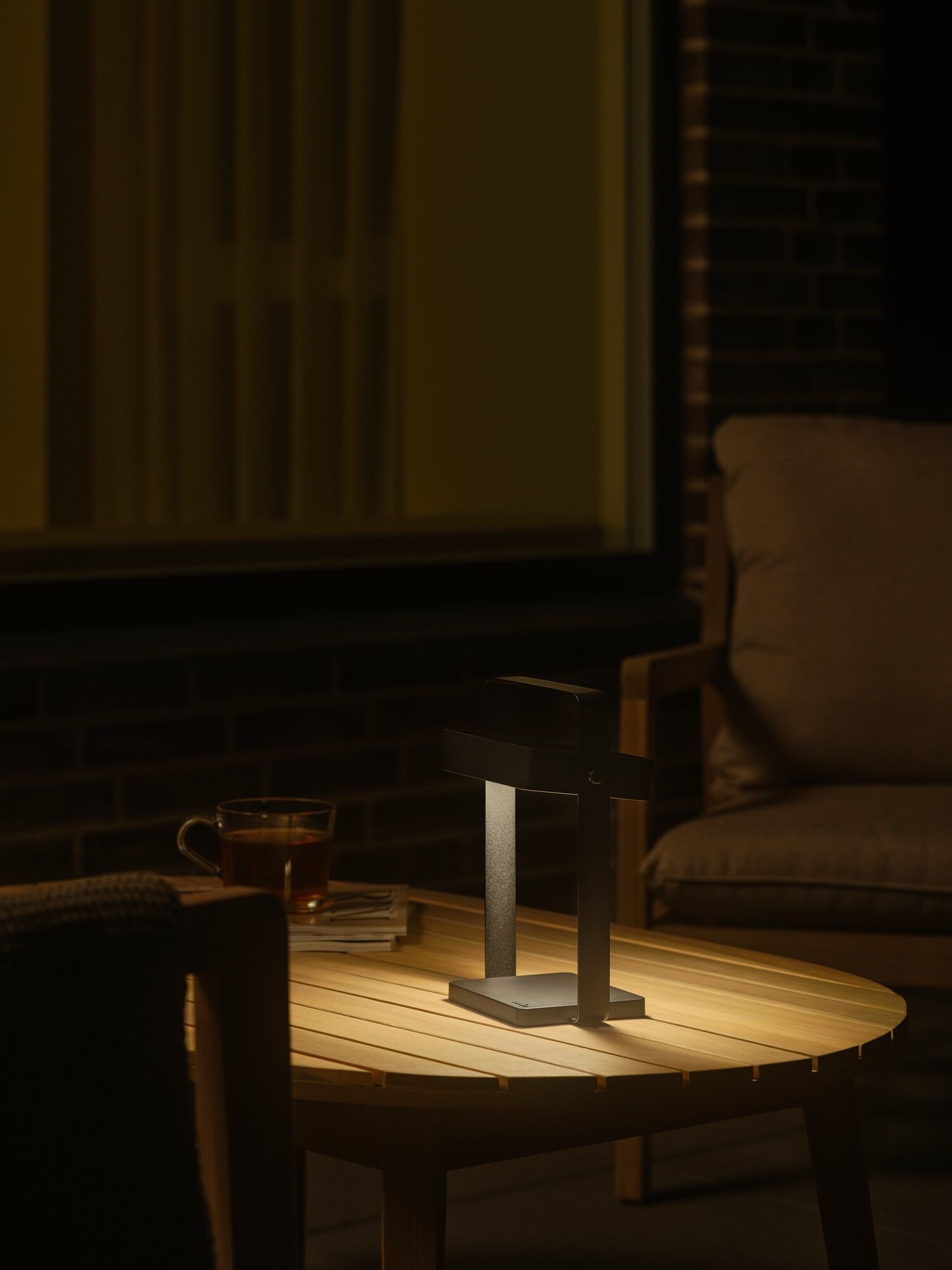 Алюминиевая и пластиковая наружная настольная лампа Nordlux Saulio ARCH-00029769 - Вид №12