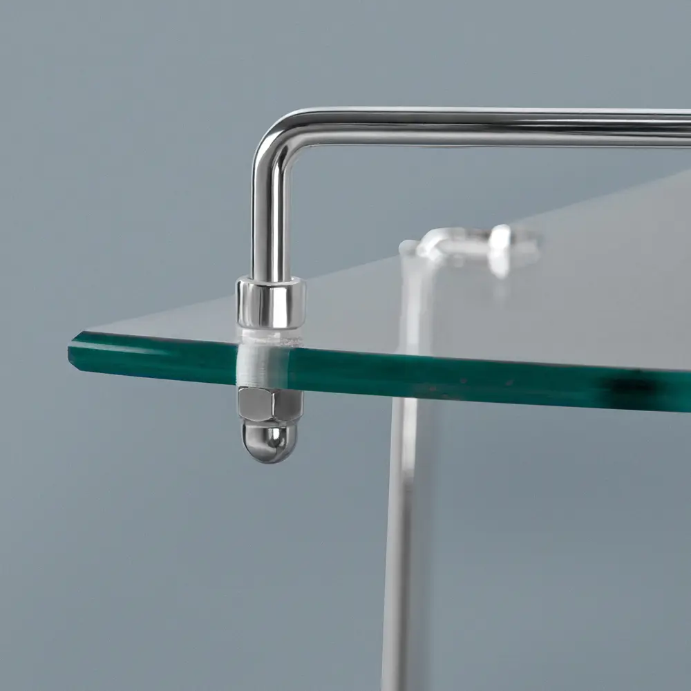 Полка для ванной Verran Basic угловая двухъярусная STLM-2147472 - Вид №5