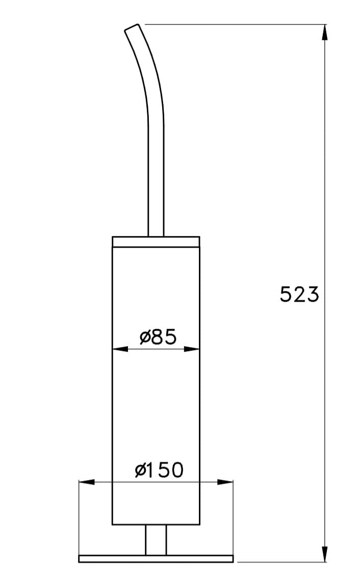 Щетка RUBINETTERIE STELLA ARCH-00093511 - Вид №1