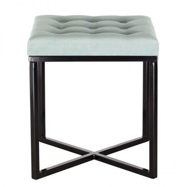 Пуф голубой на черном основании FOR MISS ДИЗАЙНЕРСКИЕ 263995 Черный;голубой  - Вид №2