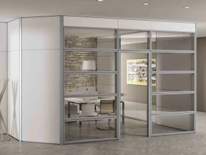 CUF Milano Стеклянная передвижная стена для офиса Taurus