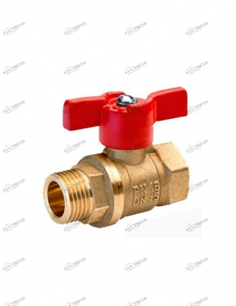 Кран шаровый лат. ДУ-20 ш/г баб (11Б27п) Santreyd 1811221