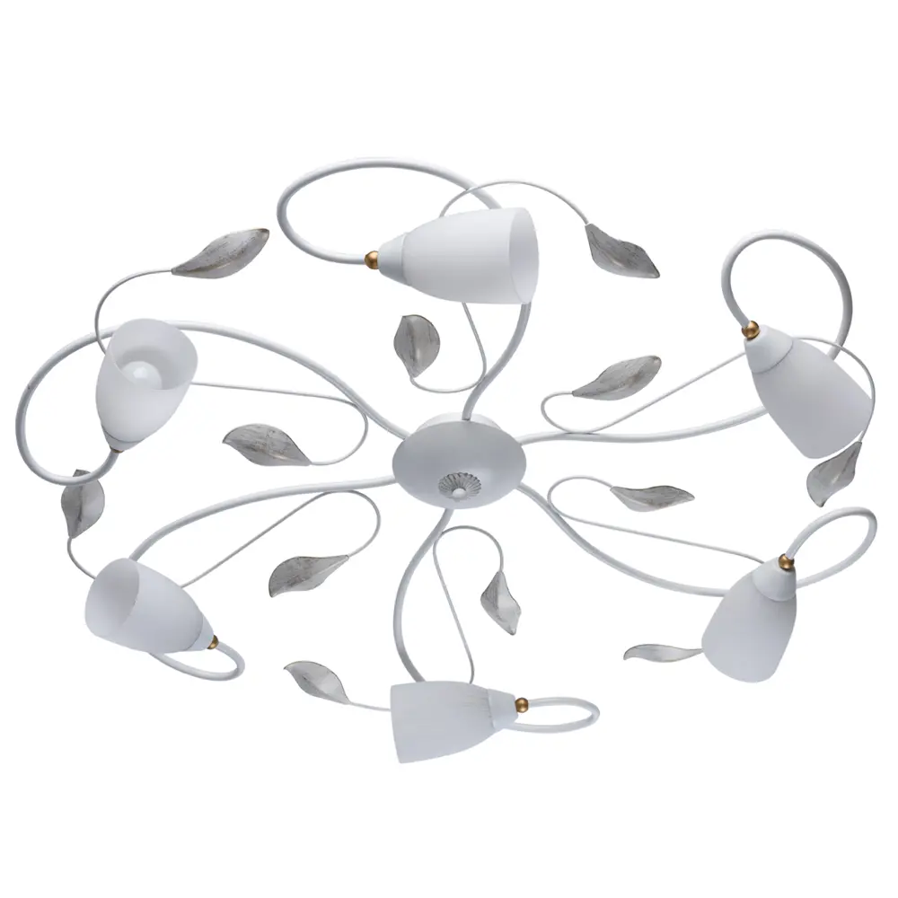 Люстра потолочная «Верона», 6 ламп, 18 м², цвет белый MW-Light STLM-2172203