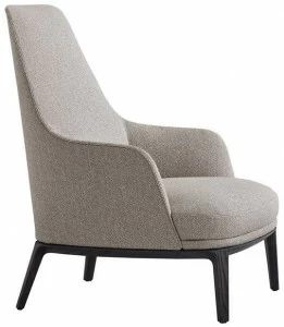 Poliform Кресло из ткани с подлокотниками Jane