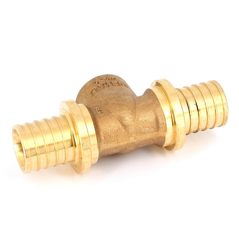 Тройник надвижной латунный REHAU 40 с внутренней резьбой на боковом проходе 456300 - Вид №2