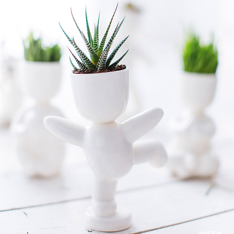 Набор для выращивания eco "Танцор" ЭКОЧЕЛОВЕКИ  254586 Белый  - Вид №2