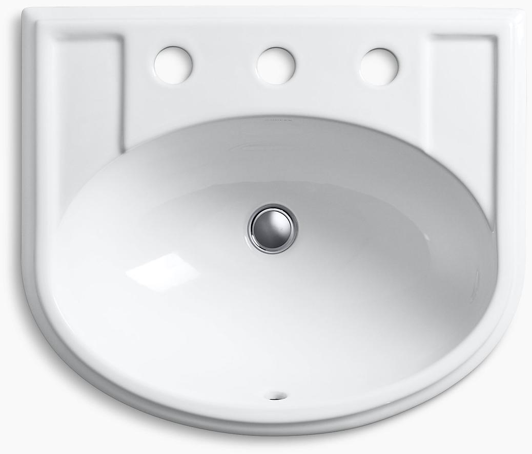 KOHLER Devonshire Встраиваемая раковина с 8 K-2279-8-G9  - Вид №2