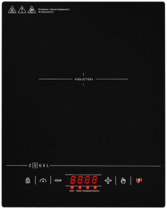 9979554 Плита компактная электрическая ZUGEL ZIHF61B черный